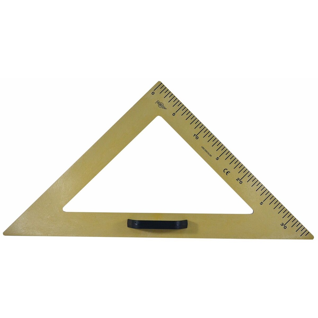 Set square Faibo Brown Plastic 50 cm