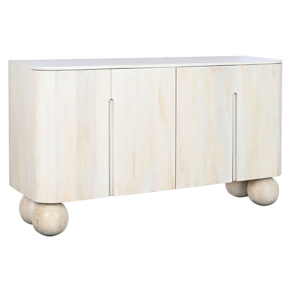 Aparador Home ESPRIT Blanco Madera de mango 150 x 40 x 84 cm