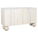 Sideboard Home ESPRIT White Mango wood 150 x 40 x 84 cm