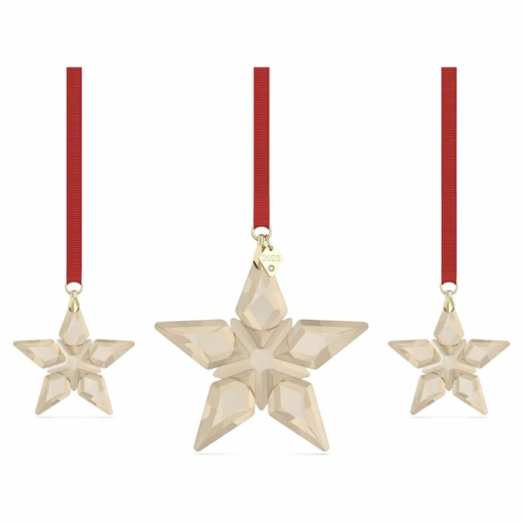 Estrella de Navidad Swarovski 5649780 Gris Resina 10 cm