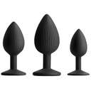 Anal plug NS Novelties Renegade Black (8,9 cm)