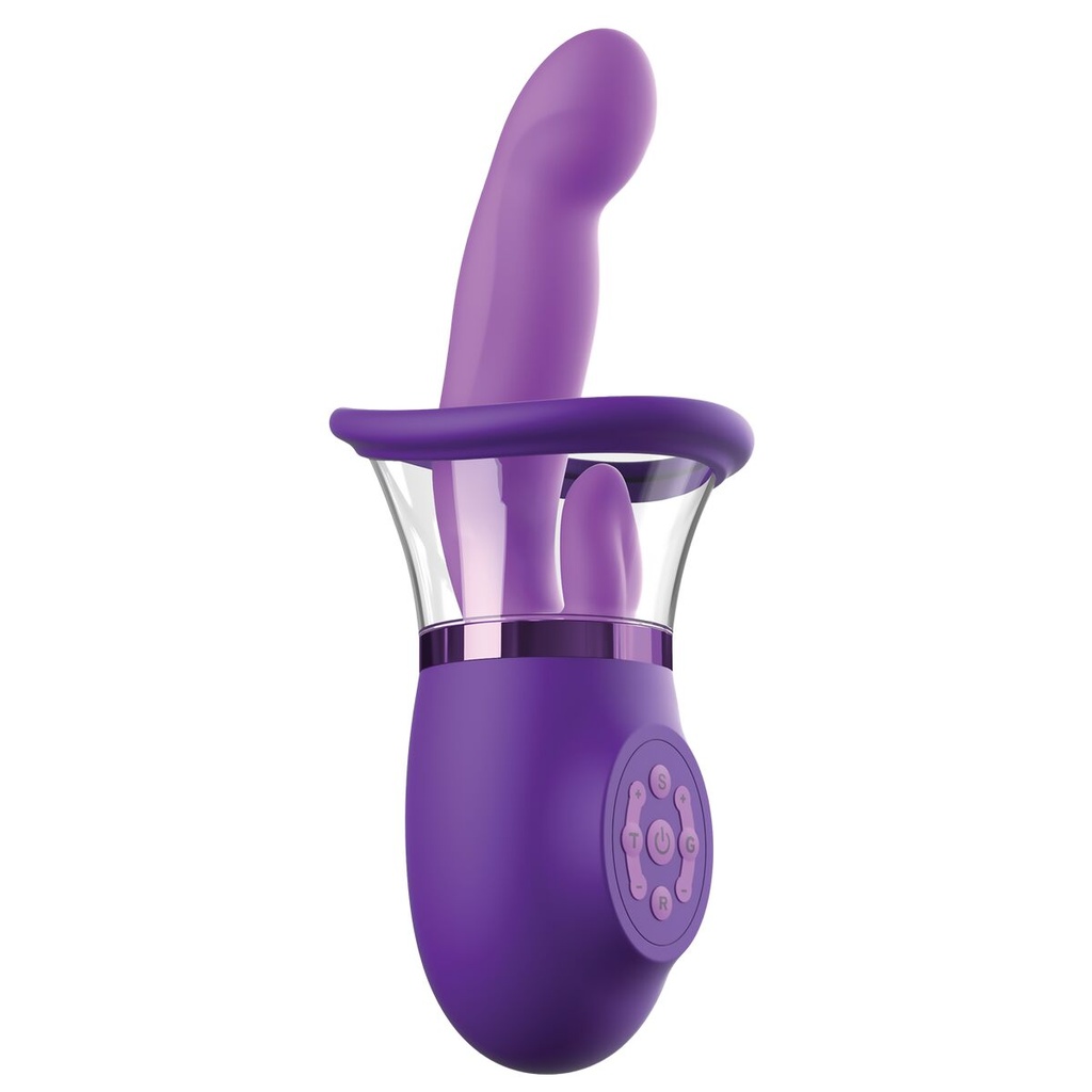 Vibrador anal Pipedream Fantasy for her Morado