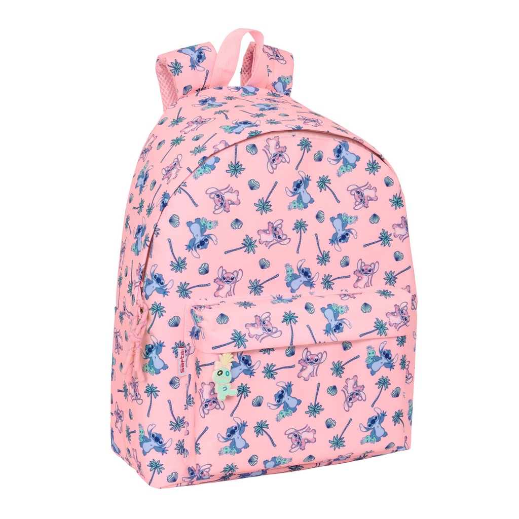 Mochila Escolar Lilo & Stitch Beach Rosa 33 x 42 x 15 cm