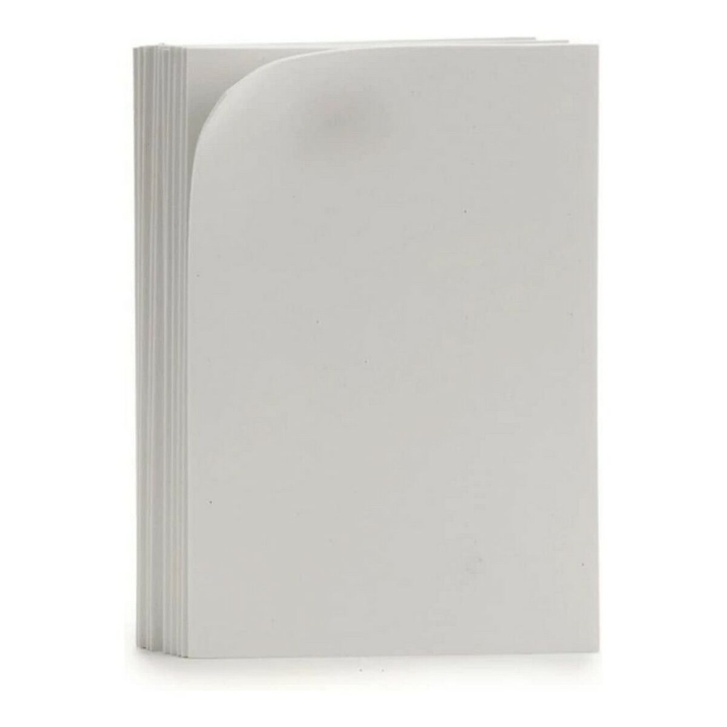 Eva Rubber Pincello 1804049-012 White 20 x 30 cm (10 Units)