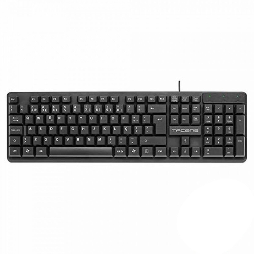 Teclado Mars Gaming AK0PT Qwerty Español Qwerty Portugués Negro