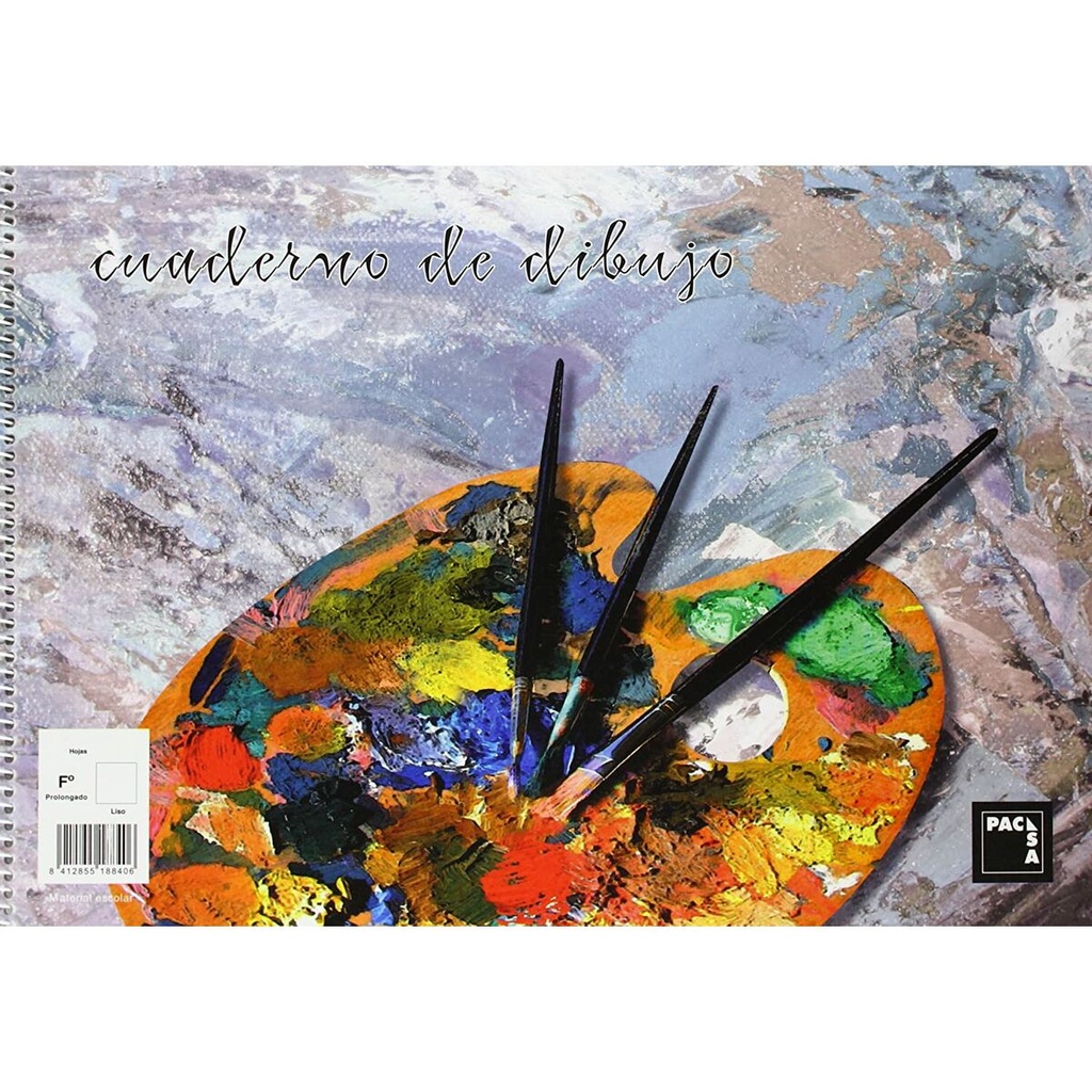 Bloc de dibujo Pacsa 20 Hojas 10 Piezas