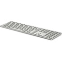 Teclado HP 3Z729AA#ABE Qwerty Español Plateado Negro Gris