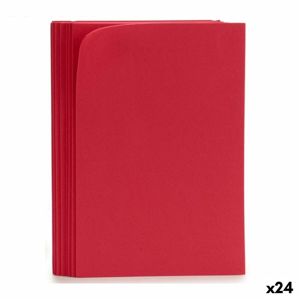 Goma Eva Pincello 1804049-001 Rojo 30 x 2 x 20 cm (24 Unidades)