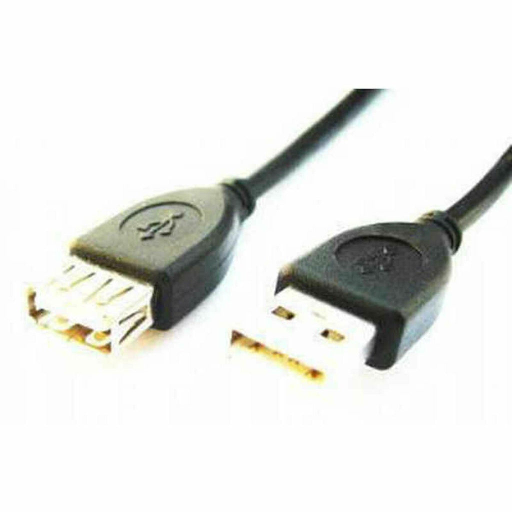 Cable Alargador USB GEMBIRD CCP-USB2-AMAF-10 Negro 3 m