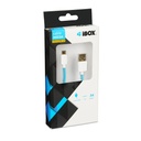 USB A to USB C Cable Ibox IKUMD3A Blue 1 m