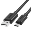 USB A to USB C Cable Unitek C14068BK Black 2 m