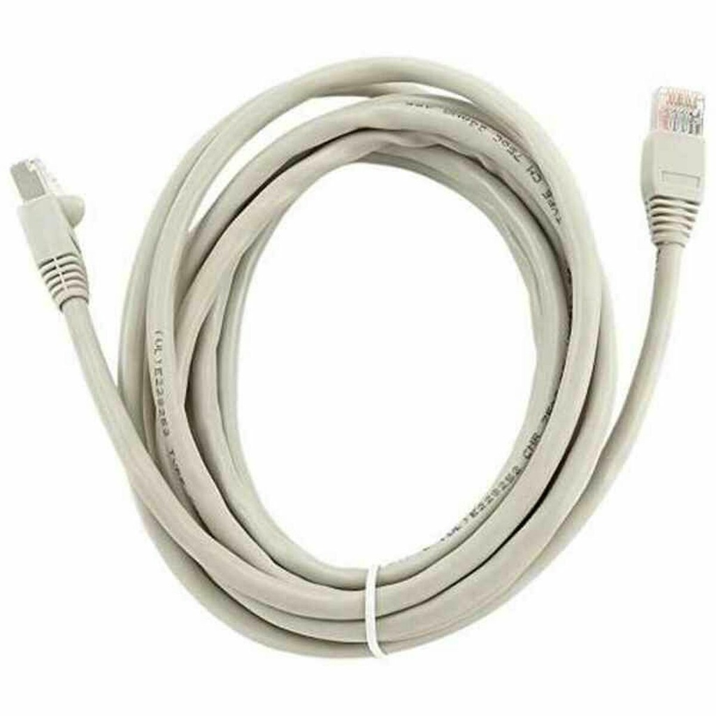 Cable de Red Rígido UTP Categoría 6 GEMBIRD PP6U-3M Blanco Gris 3 m