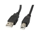 Cable USB 2.0 A a USB B Lanberg CA-USBA-11CC-0030-BK Negro 3 m (1 unidad)