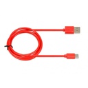USB A to USB C Cable Ibox IKUMTCR Red 1 m