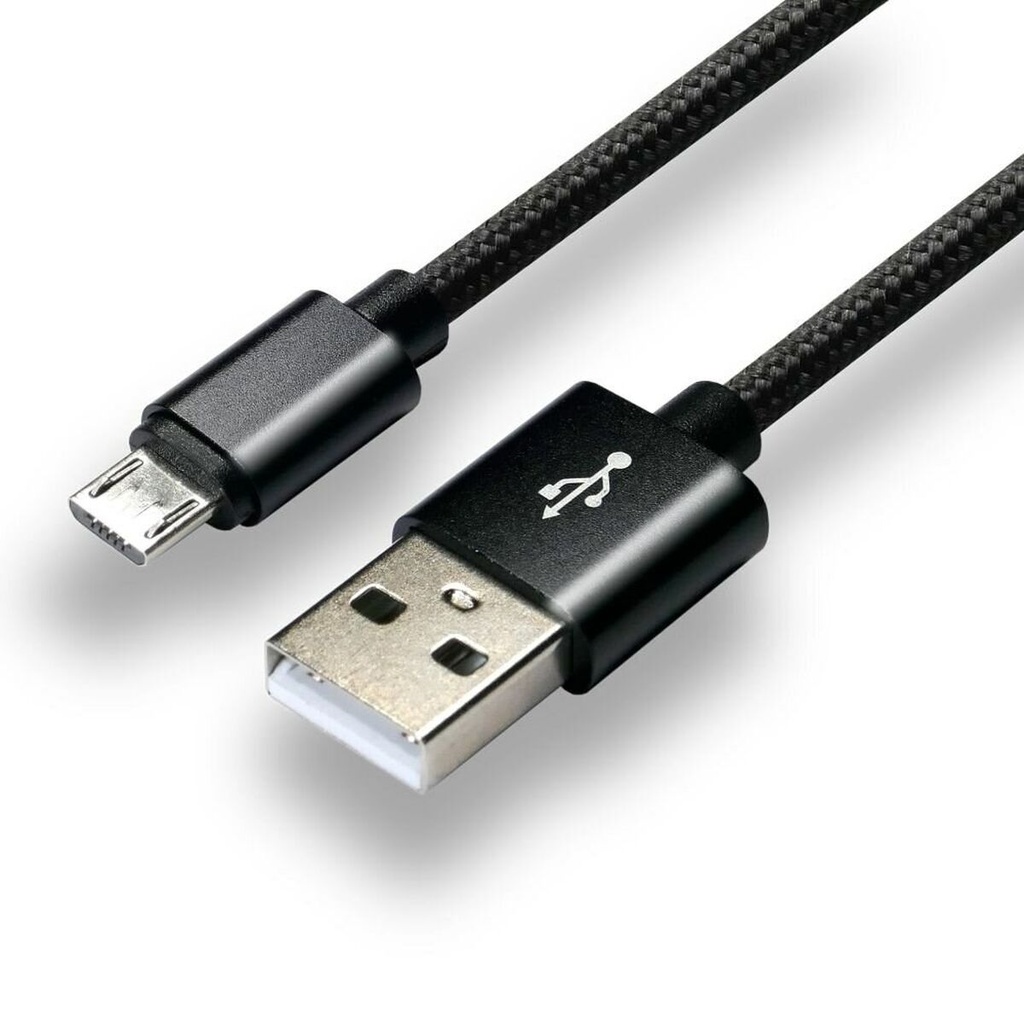 Cable USB a micro USB EverActive CBB-1MB Negro 1 m
