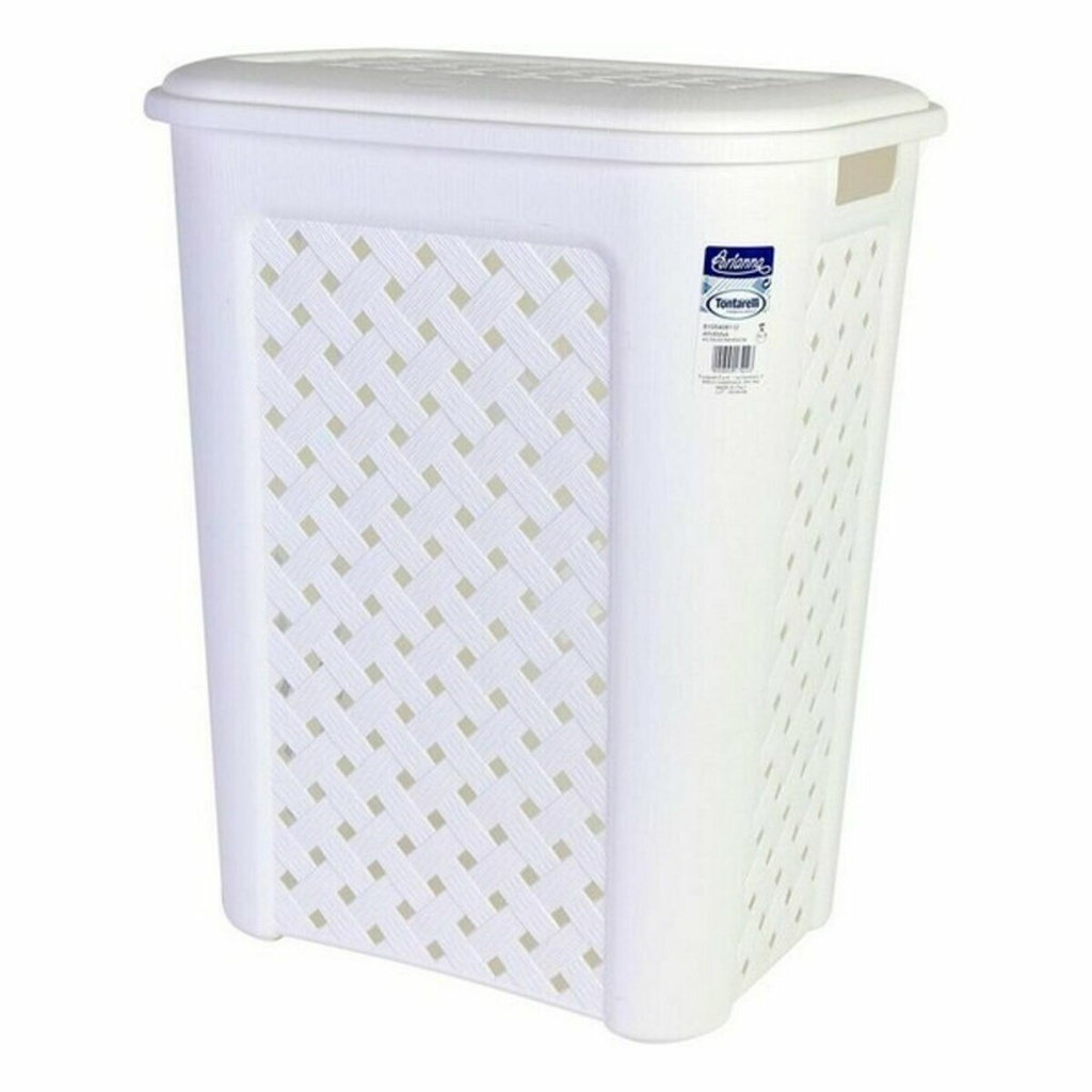 Laundry Basket Arianna Tontarelli 8105408_112 50 L White 44 x 35 x 55 cm