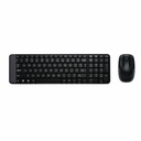 Teclado y Ratón Logitech Wireless Combo MK220 Negro QWERTY Qwerty US