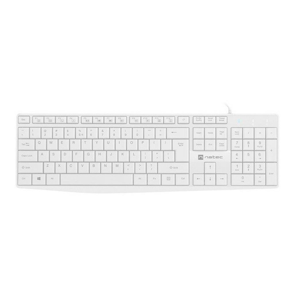 Teclado Natec NKL-1951 Blanco