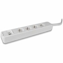 Regleta Enchufes 4 Tomas sin Interruptor SCS SENTINEL SmartPlug 240 V