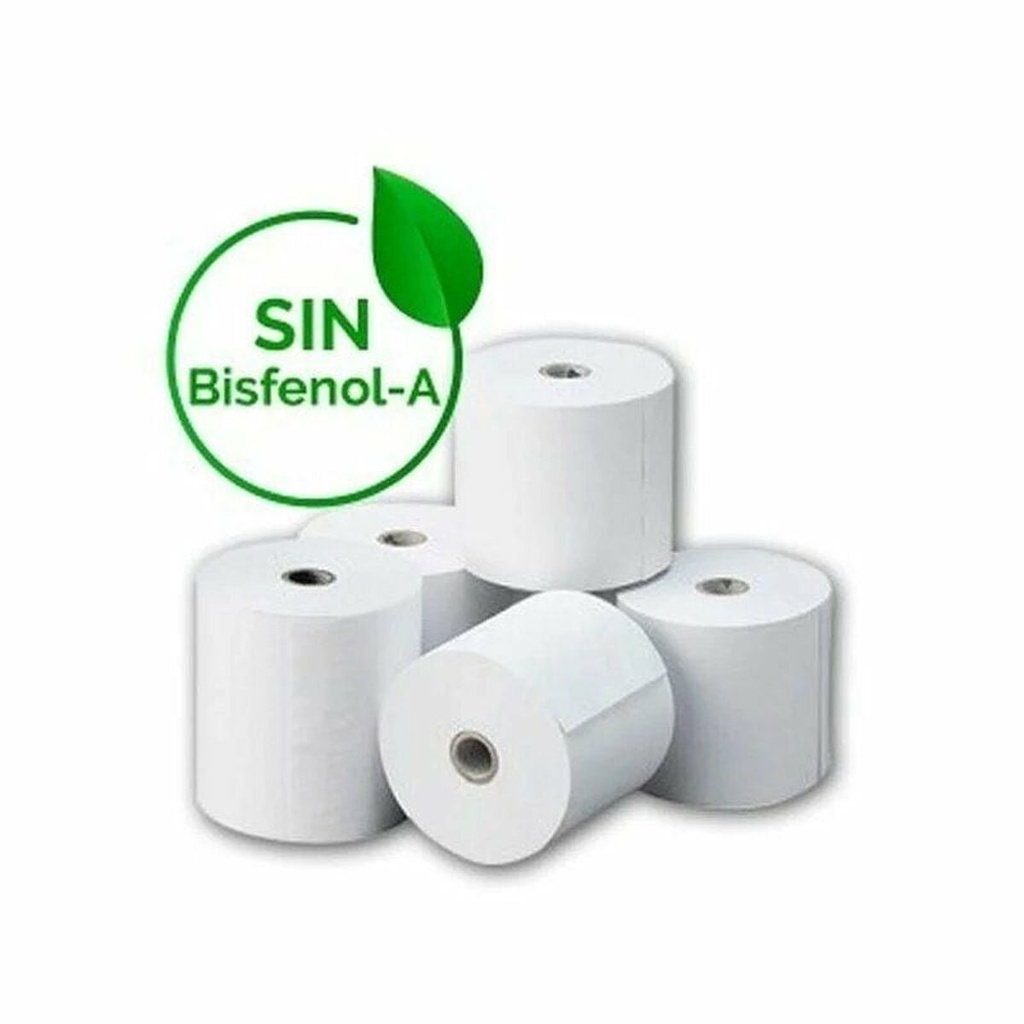 Rollo Papel Térmico 57X35 10U BPA 57 x 35 mm 10 Unidades