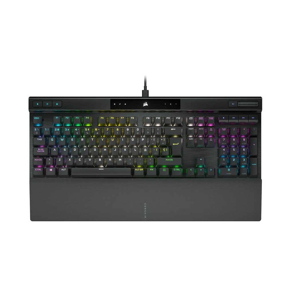 Teclado Gaming Corsair K70 Negro Qwerty Español