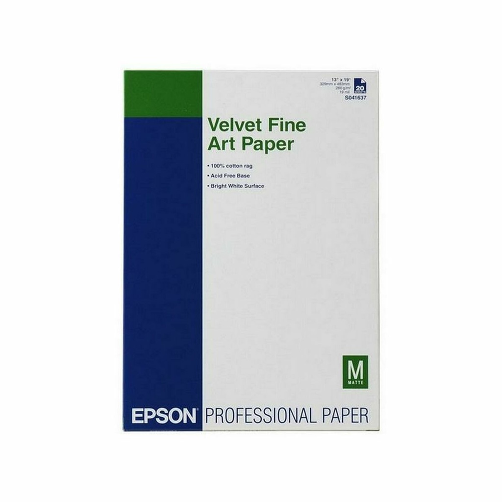 Pack de Tinta y Papel Fotográfico Epson C13S041637 A3 20 Hojas