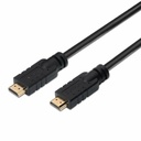 HDMI Cable Aisens A119-0104 Black 20 m