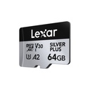 Micro SD Card Lexar Lexar Professional SILVER PLUS 64 GB