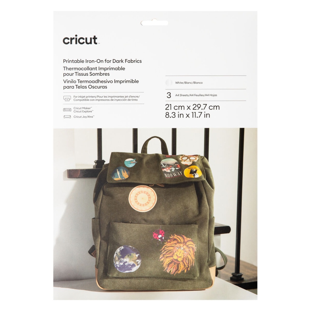 Thermal transfer vinyl sheet Cricut 2010523 (3 Units)