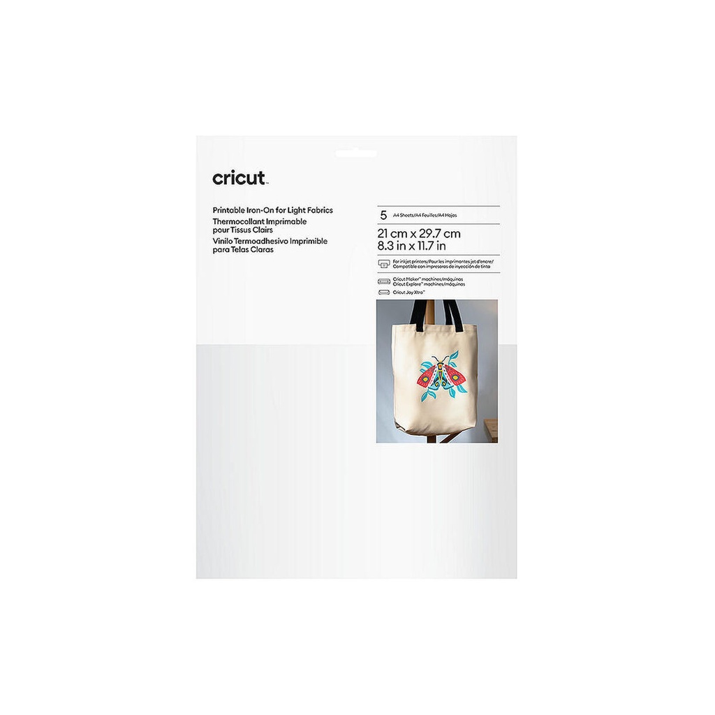 Lámina de vinilo de transferencia térmica Cricut 2010393 (5 Unidades)