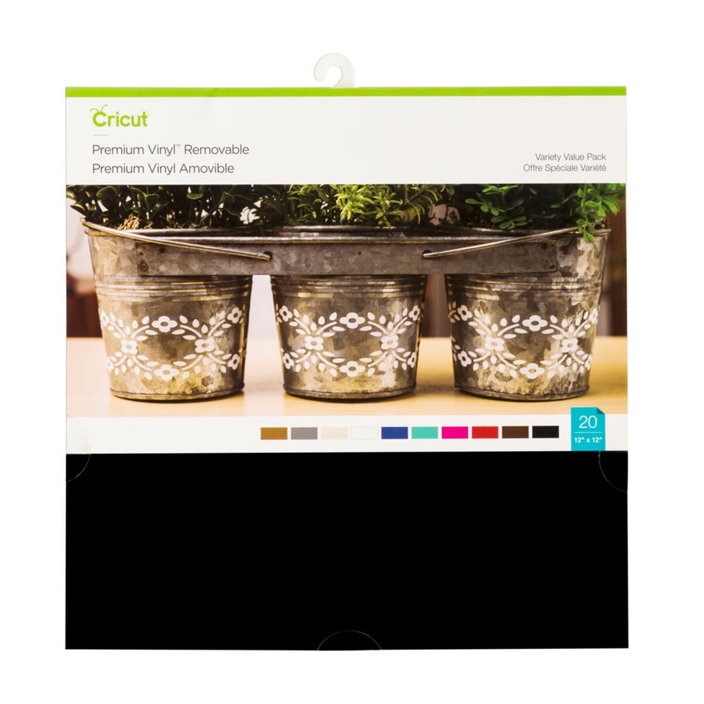 Thermal transfer vinyl sheet Cricut Removable (20 Units)