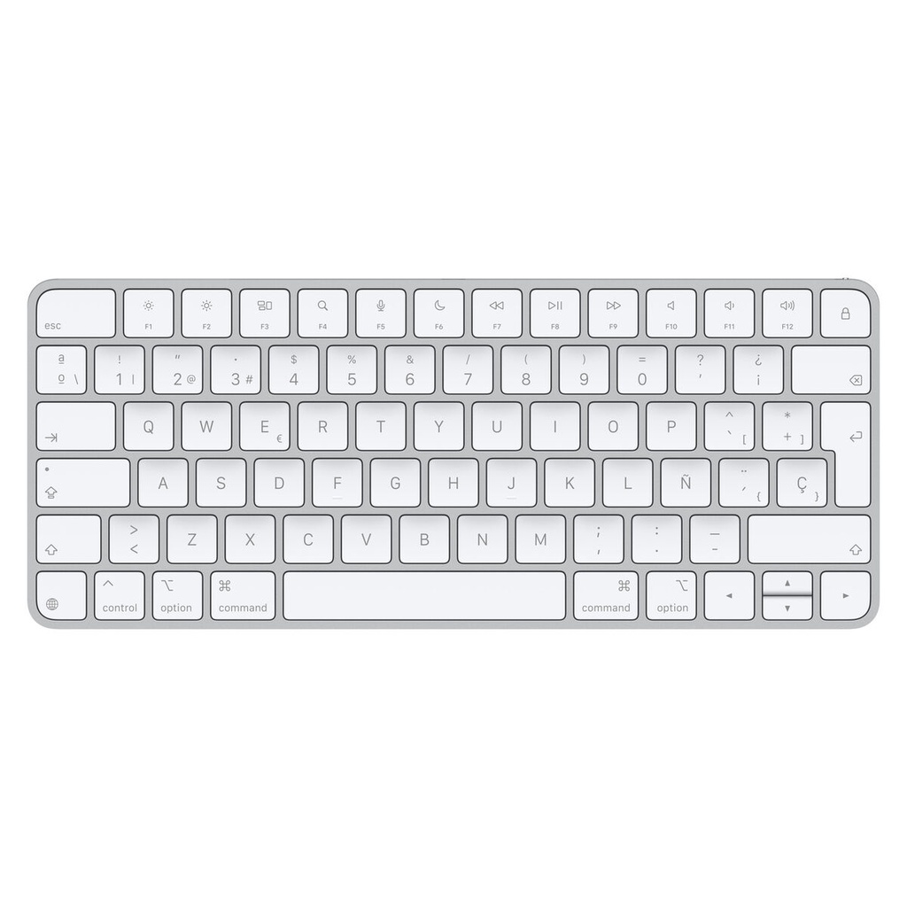 Teclado Inalámbrico Apple MXCL3Y/A Blanco Qwerty Español