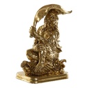 Decorative Figure DKD Home Decor Golden Colonial Monkey Leaf of a plant 16,5 x 10,6 x 22,5 cm