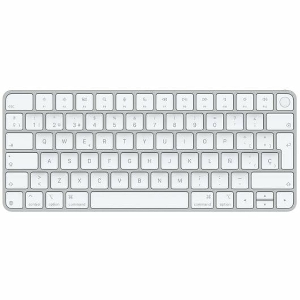 Keyboard Apple MXCK3Y/A Grey Spanish Qwerty