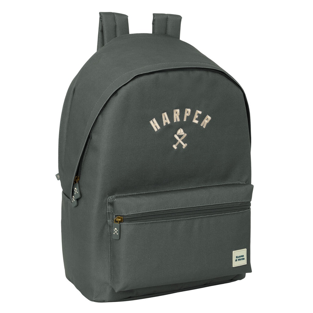 Mochila para Portátil Harper & Neyer +usb harper & neyer Gris 31 x 44 x 18 cm