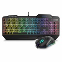 Teclado y Ratón Gaming Krom NXKROMKRSHRSP Negro