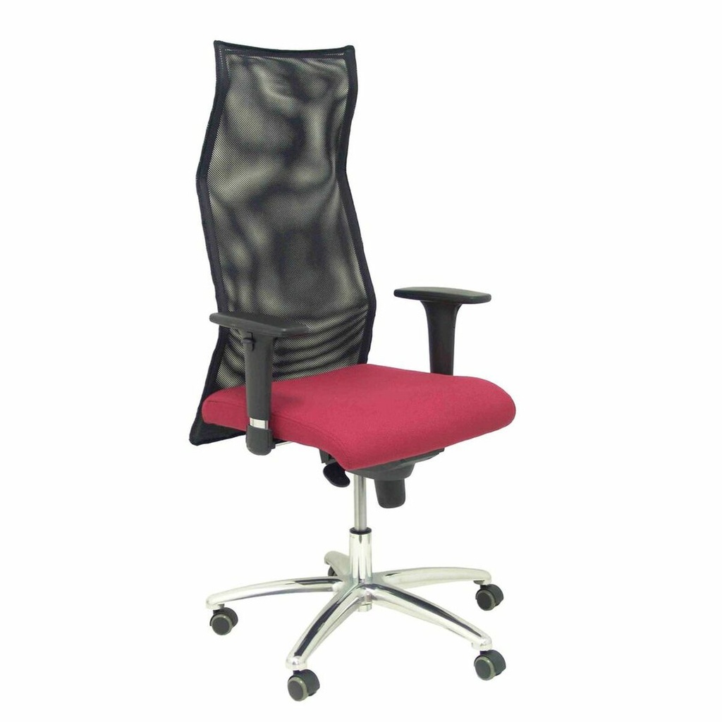 Office Chair Sahúco XL Piqueras y Crespo BALI933 Red Maroon