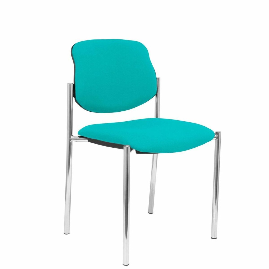 Reception Chair Villalgordo Piqueras y Crespo RBALI39 Turquoise Imitation leather