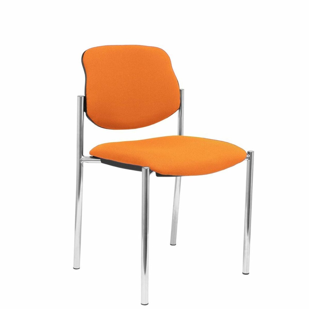 Reception Chair Villalgordo Piqueras y Crespo BALI308 Orange Imitation leather