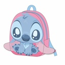School Bag Stitch Pink 18 x 22 x 4 cm