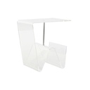 Small Side Table DKD Home Decor Transparent 40 x 30 x 44 cm