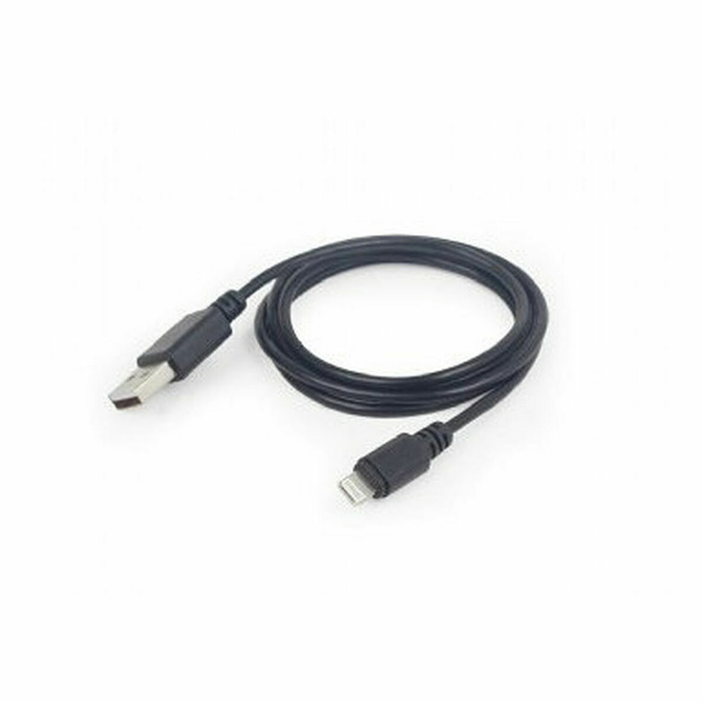 Cable USB a Lightning GEMBIRD CC-USB2-AMLM-1M Negro 1 m (1m)