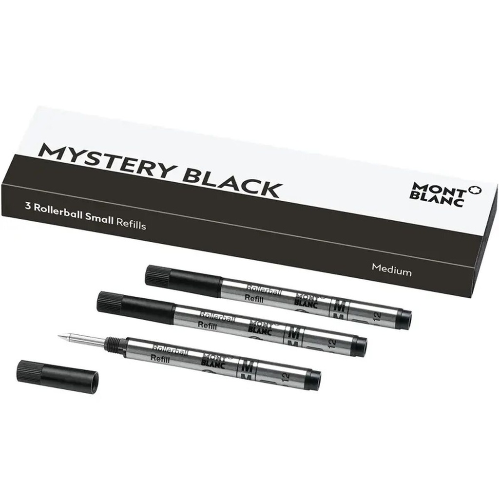 Refill for ballpoint pen Montblanc MISTERY BLACK Black