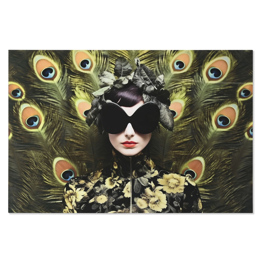 Cuadro Home ESPRIT Cristal Templado 150 x 0,4 x 100 cm