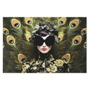 Cuadro Home ESPRIT Cristal Templado 150 x 0,4 x 100 cm