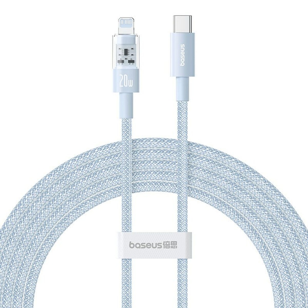 USB-C to Lightning Cable Baseus P10373001311-01 Blue 2 m