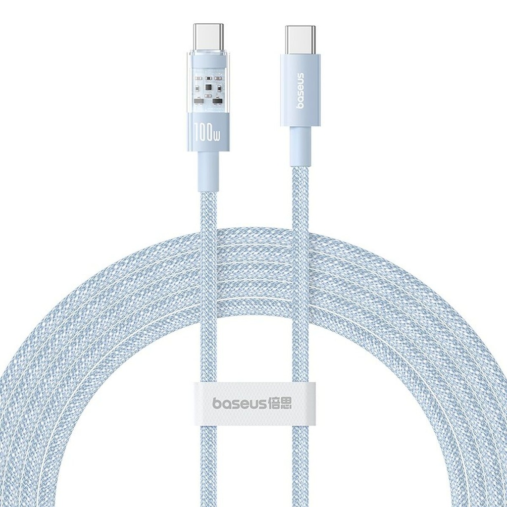 USB-C to USB-C Cable Baseus P10373000311-01 Blue 2 m