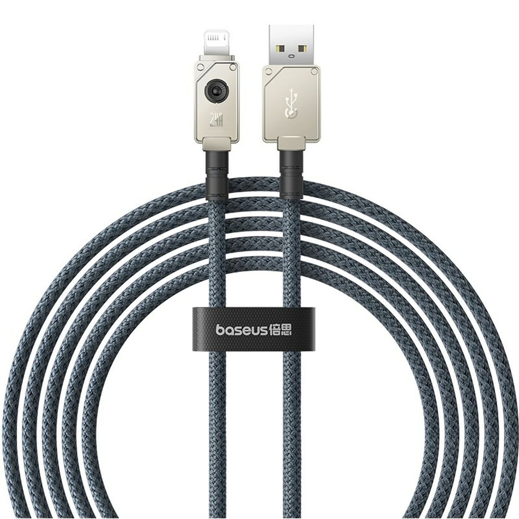 Cable USB a Lightning Baseus P10355802221-01 Blanco 2 m