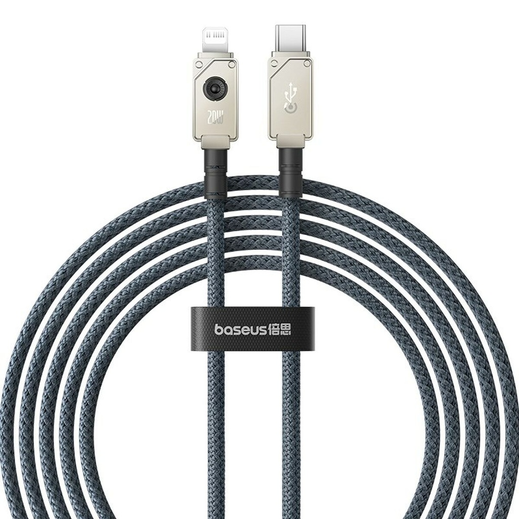 USB-C to Lightning Cable Baseus P10355803221-01 White Black 2 m
