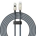 Cable USB-C a Lightning Baseus P10355803221-01 Blanco Negro 2 m